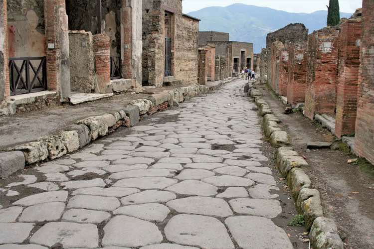 شهر پمپی Pompeii از قدیمی ترین جاذبه‌ های گردشگری ایتالیا