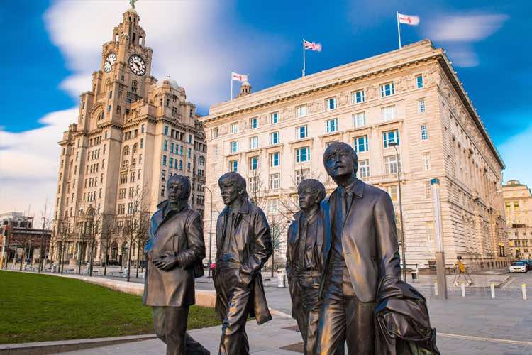 لیورپول و بیتلز Liverpool & The Beatles از جاذبه های گردشگری انگلیس