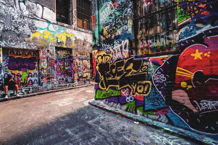 کوچه گرافیتی تورنتو از مفرح ترین جاذبه ‌های گردشگری کانادا