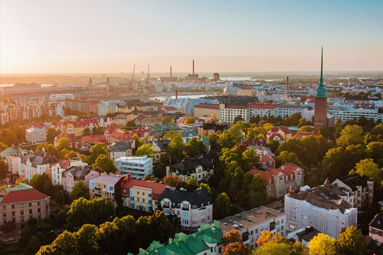 هلسینکی یکی از بهترین شهرهای فنلاند برای مهاجرت